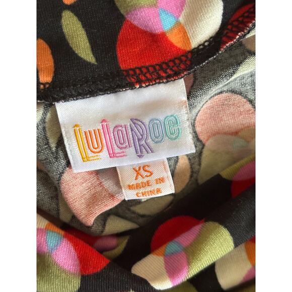 LuLaRoe XS Maxi – Vibrant Pattern – Comfy Everyday Skirt Colorful - Picture 3 of 5